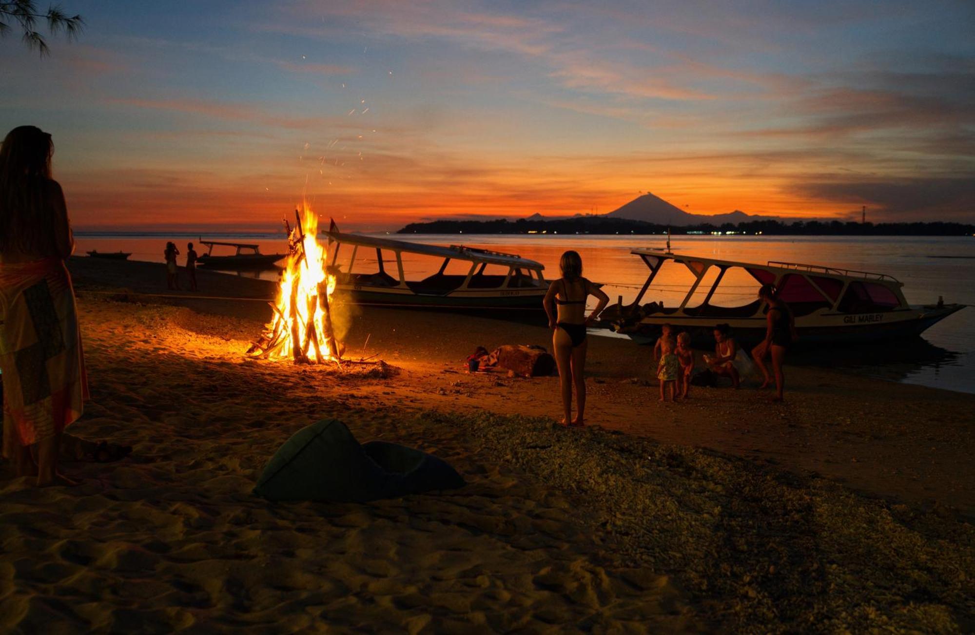 Hotel Begadang Gili Air Zewnętrze zdjęcie